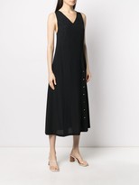 Thumbnail for your product : Frankie Morello Cross Back Long Dress