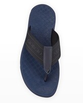 Thumbnail for your product : Giorgio Armani Men's Nylon-Web Thong Sandals, Blue