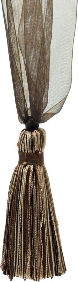Décopro Curtain & Drapery Tassel Tieback, Length 4" | 10cm, Spread 24" | 61cm # Tborgnz4 #el13 Sold Individually