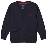 Thumbnail for your product : Ralph Lauren Navy Long Sleeve Cardigan