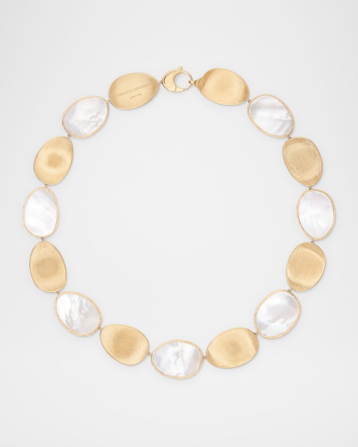Marco Bicego 18K Yellow Gold Necklace with Mother-of-Pearl