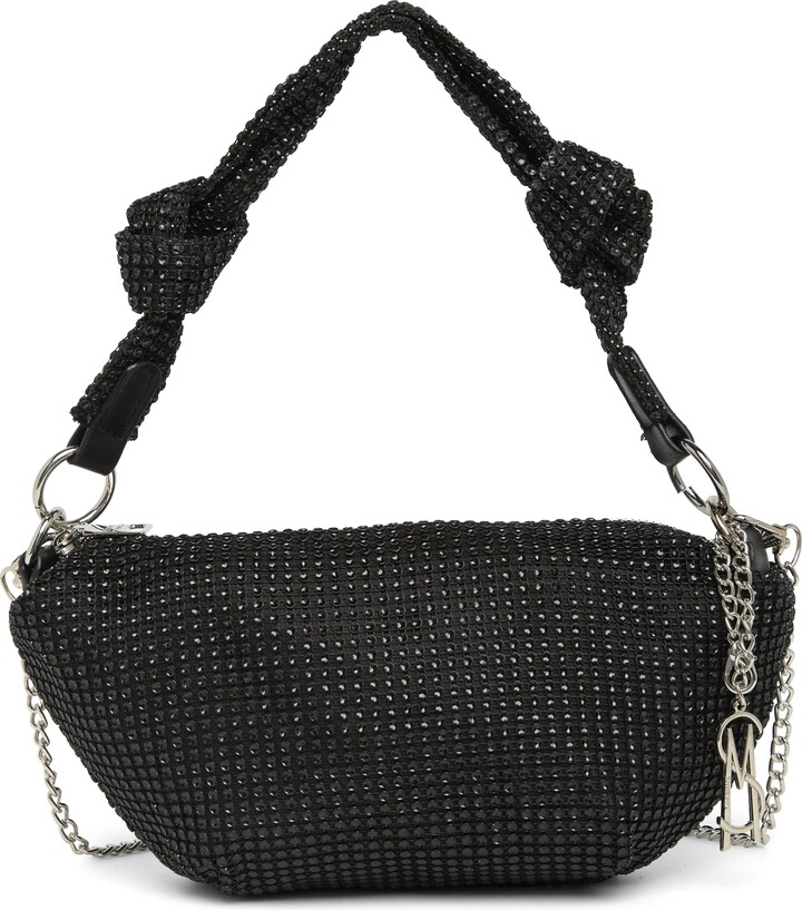 BRITTA Bag Black Shoulder Bag  Women's Black Puff Quilted Shoulder Bag –  Steve Madden