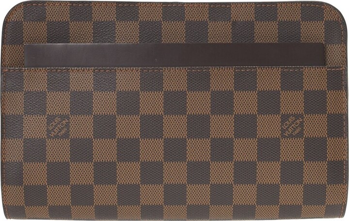 Louis Vuitton Pochette Voyage Limited Edition Damier Graphite Giant MM -  ShopStyle Clutches