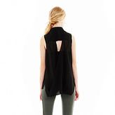 Thumbnail for your product : Nanette Lepore L AMOUR BY L'Amour Draped-Back Blouse