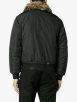 Thumbnail for your product : Our Legacy Tanker Faux Shearling-Trimmed Bomber Jacket