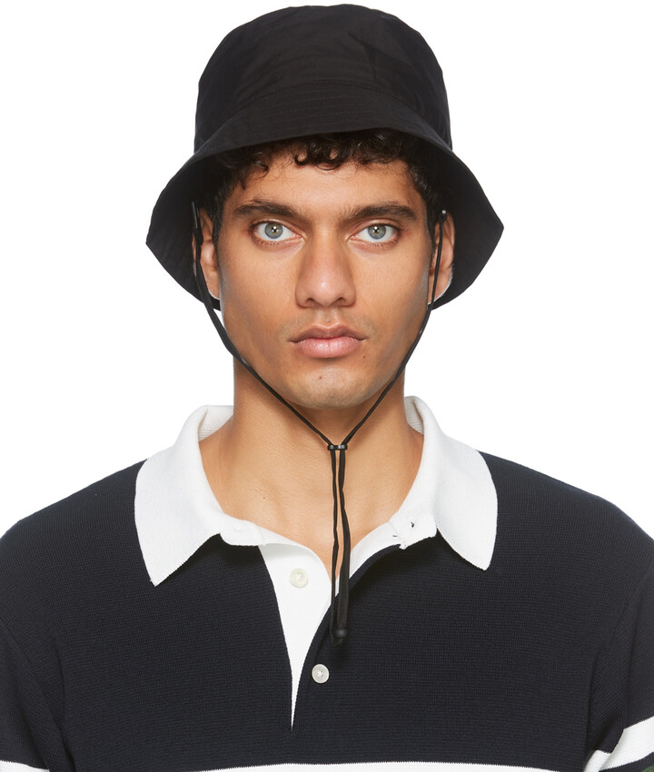 Norse Projects Black Gore-Tex Bucket Hat - ShopStyle