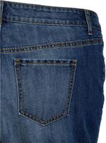 Thumbnail for your product : Old Navy Women's Plus Distressed Denim Shorts (4")