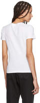 Thumbnail for your product : Helmut Lang White Cut Out Sleeve T-Shirt
