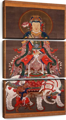 Winston Porter Fugen Bosatsu Seated On Elephant