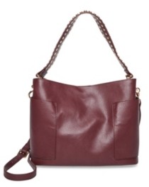 steve madden boho studded strap hobo