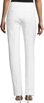 Thumbnail for your product : Elie Tahari Leena Slim Stretch-Knit Pants, White