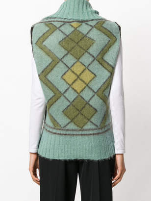 Antonio Marras embroidered knitted vest