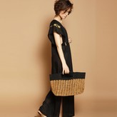 Thumbnail for your product : Maraina London Ines Odette Raffia Beach Bag- Brown