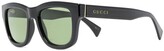Thumbnail for your product : Gucci Eyewear Square-Frame Logo Sunglasses