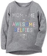 Thumbnail for your product : Carter's Mom + Me = Awesome Selfies Graphic-Print Cotton T-Shirt, Little Girls (4-6X) and Big Girls (7-16)