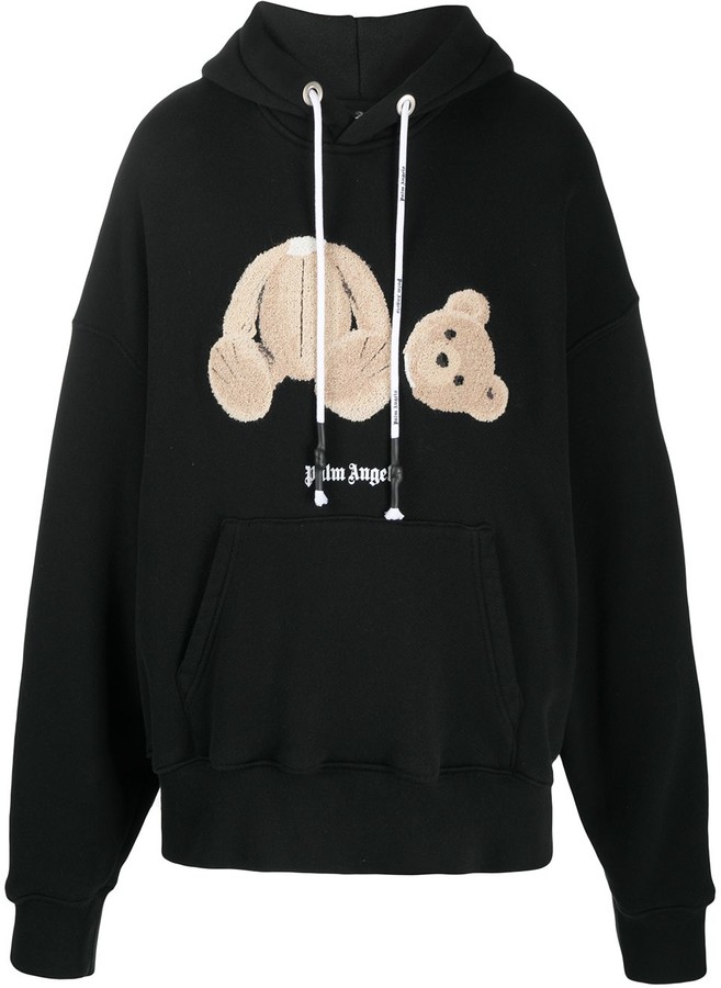 hoodie with teddy bear
