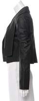 Thumbnail for your product : Veda Shawl-Collared Leather Jacket w/ Tags