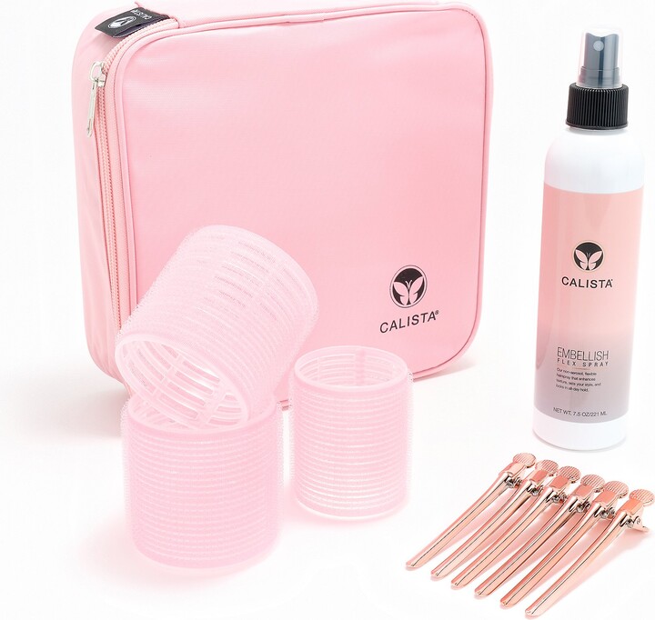Calista Volumizing Self Grip Rollers + Flex Spray Kit