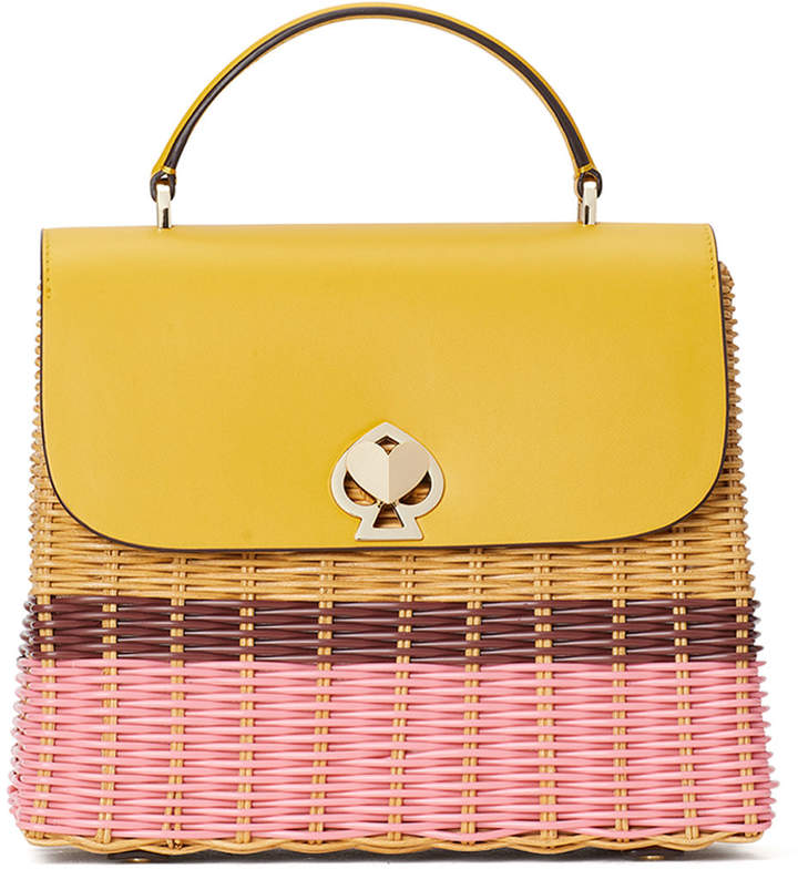 Kate Spade Romy Medium Wicker TopHandle Bag ShopStyle