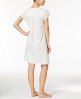 Thumbnail for your product : Charter Club Lace-Trimmed Printed Nightgown, Only at Macy's