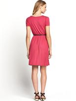 Thumbnail for your product : South Tall Belted Tea Dress