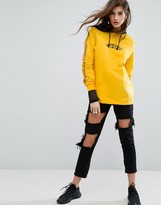 Thumbnail for your product : Criminal Damage Long Sleeve Top With Front Logo