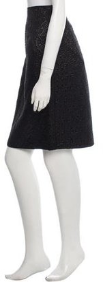 Bottega Veneta Woven Knee-Length Skirt