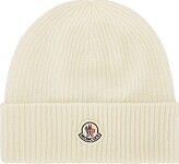 Thumbnail for your product : Moncler Beanie Hat in White