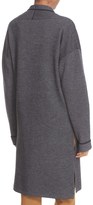 Thumbnail for your product : Theory Armelle J Evian Drape Front Wool Blend Sweater Coat