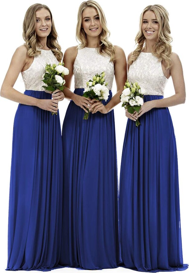 Lecureler Convertible Prom Bridesmaid Dress