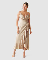 Thumbnail for your product : Forever New Ivana Wrap Frill Midi Dress