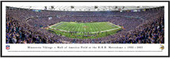 Vault W Artwork 'Minnesota Vikings - 50 Yard Line - Finale' Framed Photographic Print