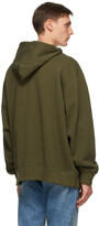 Thumbnail for your product : R 13 Green Vintage Hoodie