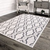 Thumbnail for your product : Red Barrel Studio Geometric Gray Area Rug