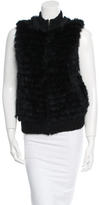Thumbnail for your product : Theory Rabbit Fur Vest