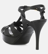 Thumbnail for your product : Saint Laurent Classic Tribute 105 leather platform sandals