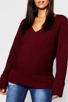 Thumbnail for your product : boohoo Maternity Rib Knit Jumper