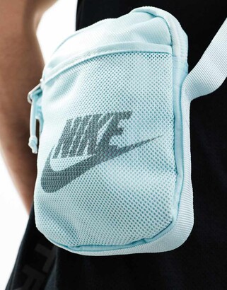 light blue nike bag