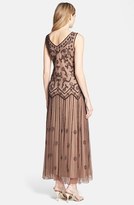 Thumbnail for your product : Pisarro Nights V-Neck Beaded Sequin Gown