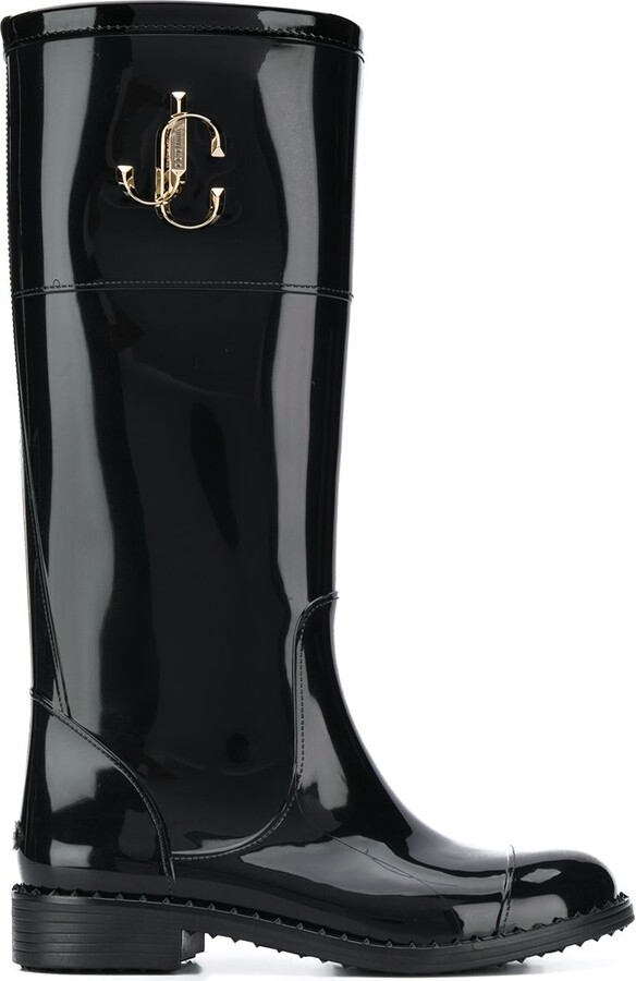 jimmy choo edith rain boots