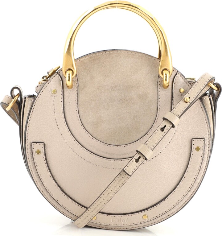Devour Toxic Peruse Chloé Pixie Crossbody Bag Leather and Suede Small - ShopStyle