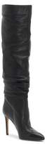 Thumbnail for your product : Vince Camuto Kashiana Ruched Leather Knee-High Boots