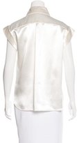 Thumbnail for your product : Chanel Paris-Dallas Satin Top
