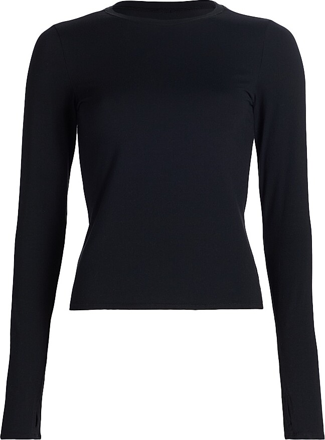 Splits59 Women's Airweight Lite Long-Sleeve T-Shirt - Black - Size XS