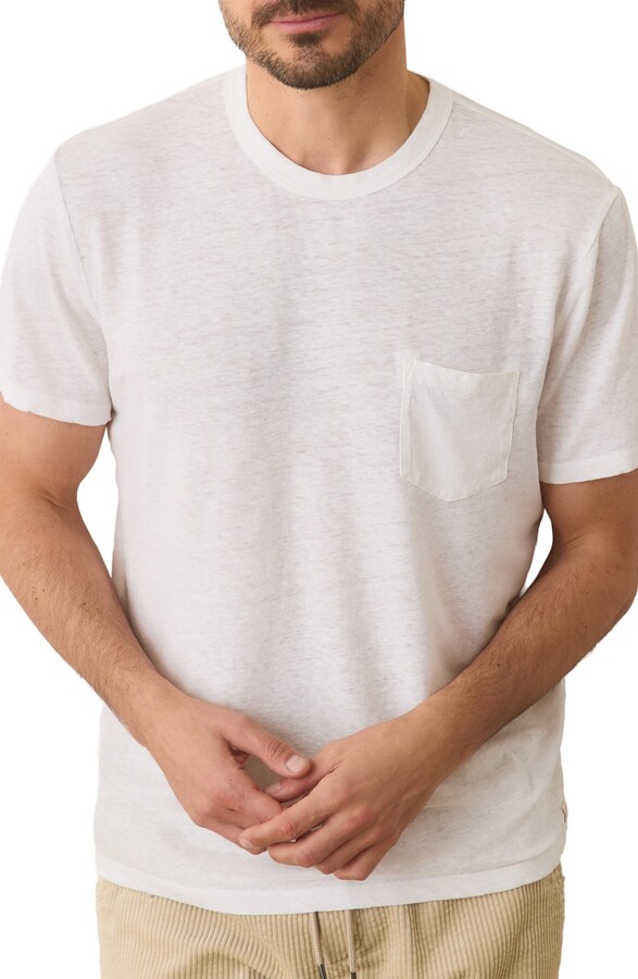 Marine Layer Relaxed Fit Hemp & Cotton T-Shirt