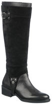 Thumbnail for your product : Franco Sarto Bevel Wide Calf Leather & Suede Boots