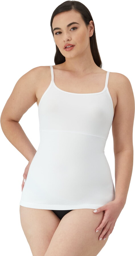 Maidenform Women’s Shapewear, Shaping Top with Tummy Control, Firm Control Cami Body Shaper, Moisture-Wicking