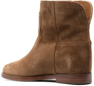 Via Roma 15 Suede Ankle Boots
