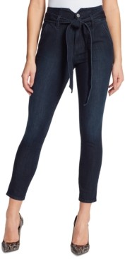 Skinnygirl Jackie Tie-Belt Skinny Jeans