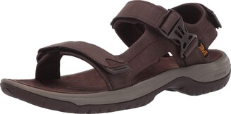 Teva Men's Tanway Leather Open Toe Sandals